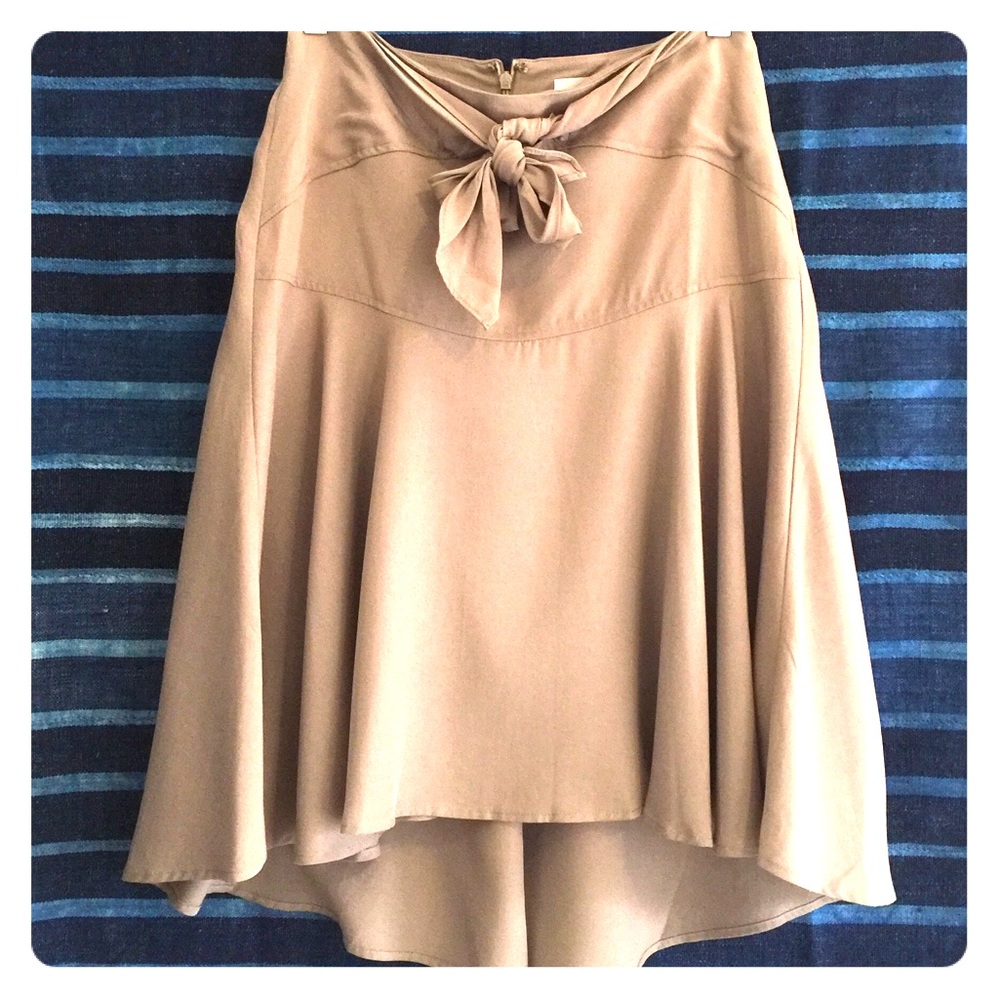 Anthro HD high-low skirt